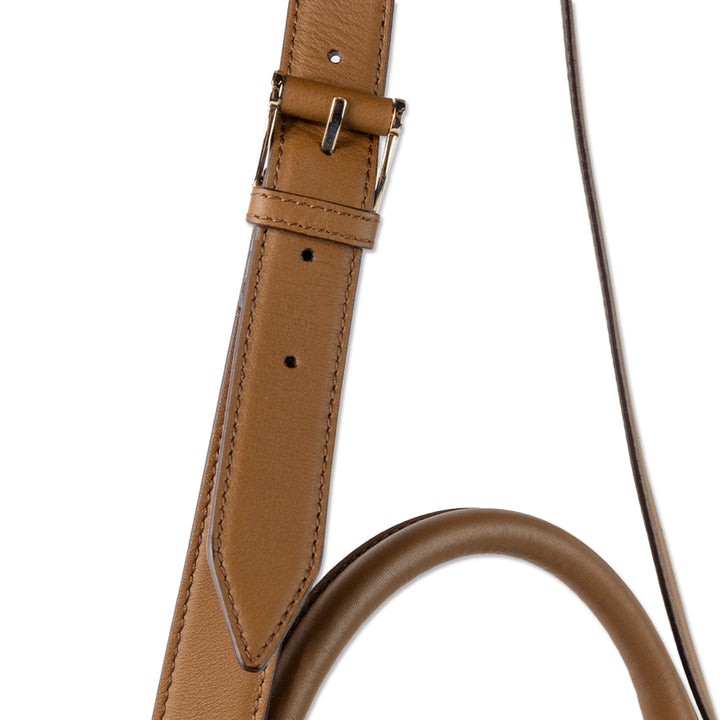 Max Mara Brown Leather Ottelia J Satchel