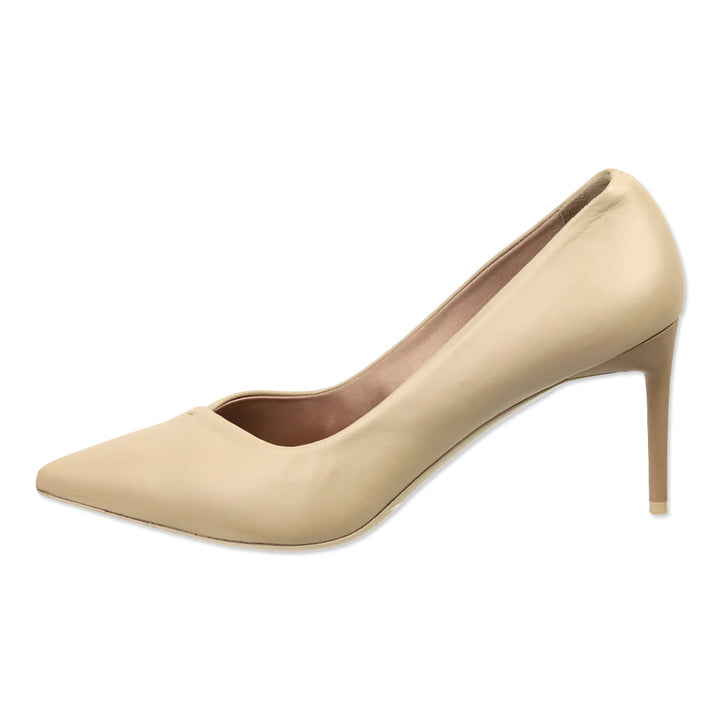 Max Mara Powder Nappa Leather Phyllis Court Pumps