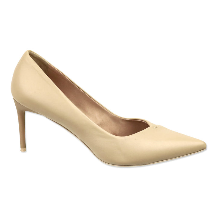 Max Mara Powder Nappa Leather Phyllis Court Pumps