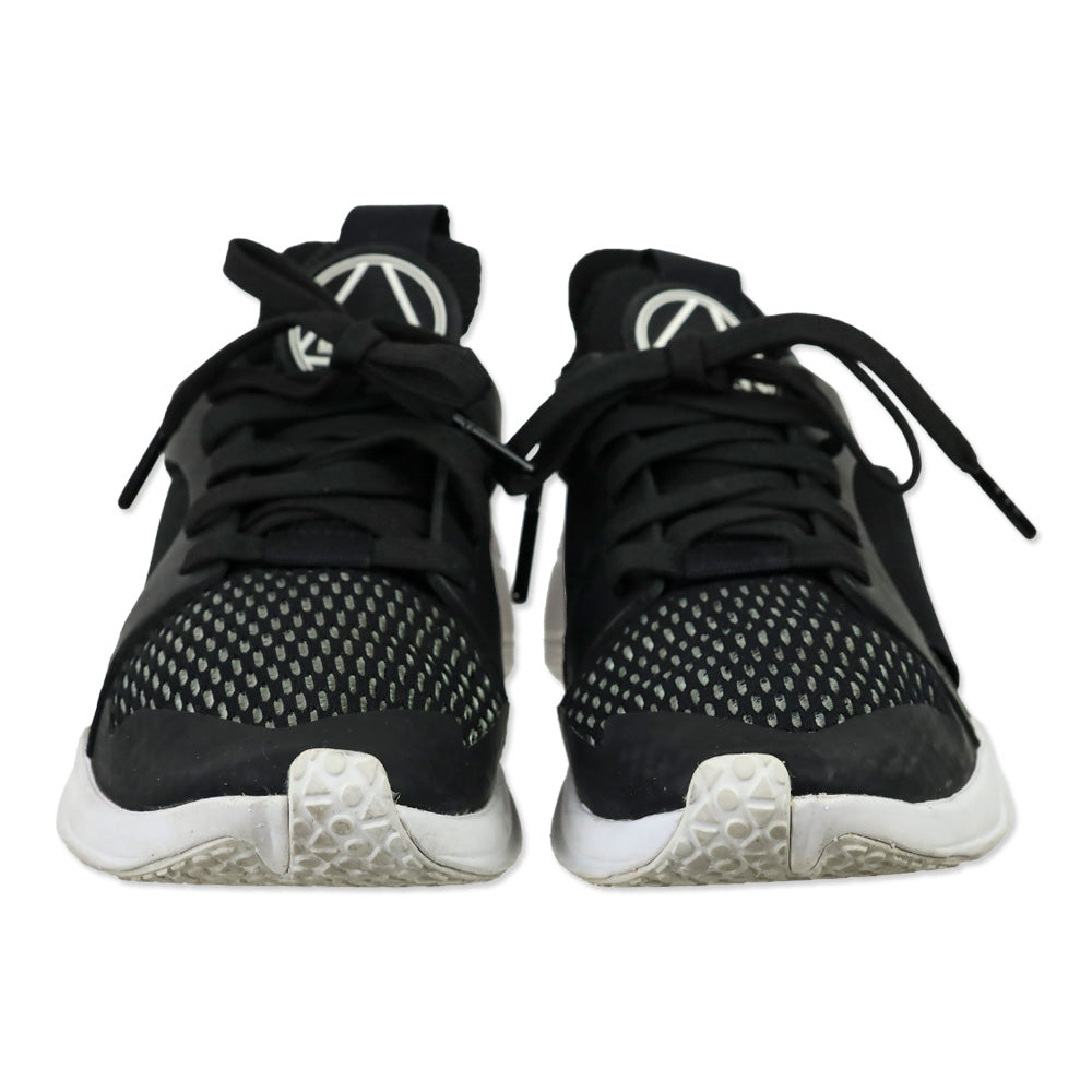 McQ Alexander McQueen Black Gishiki Leather-Trimmed Mesh Sneakers