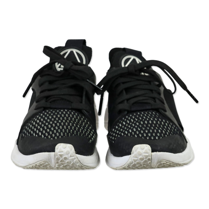 McQ Alexander McQueen Black Gishiki Leather-Trimmed Mesh Sneakers