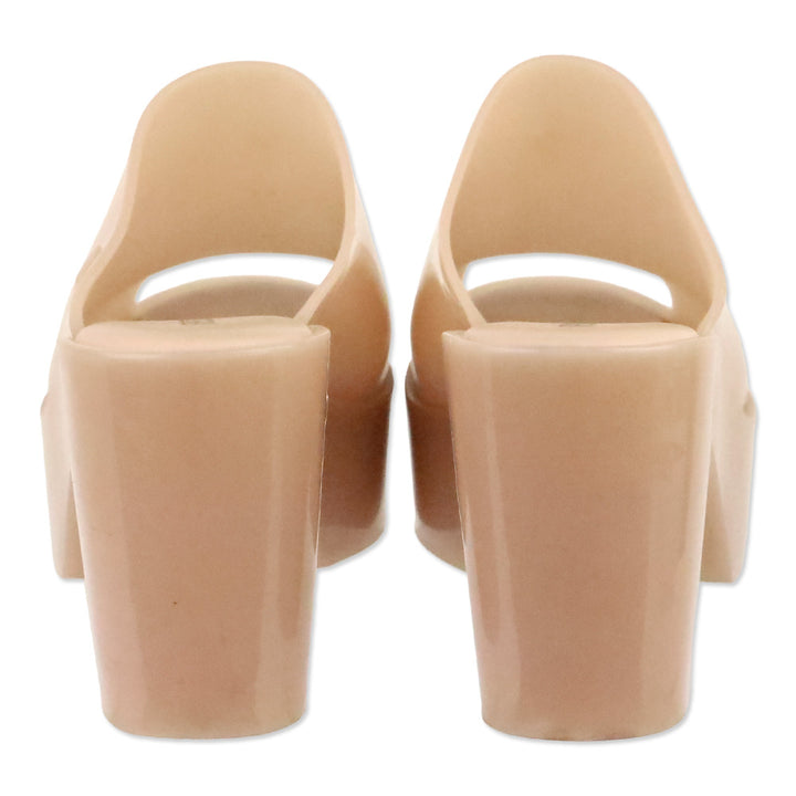 Melissa Pink Jelly Mule Hype Sandals