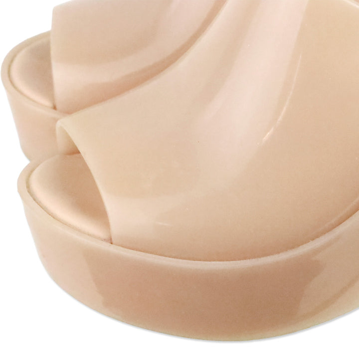 Melissa Pink Jelly Mule Hype Sandals