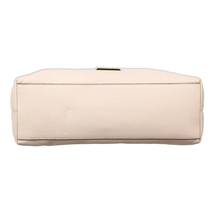 Michael Kors Lexington Large Soft Pink Pebbled Leather Shoulder Bag