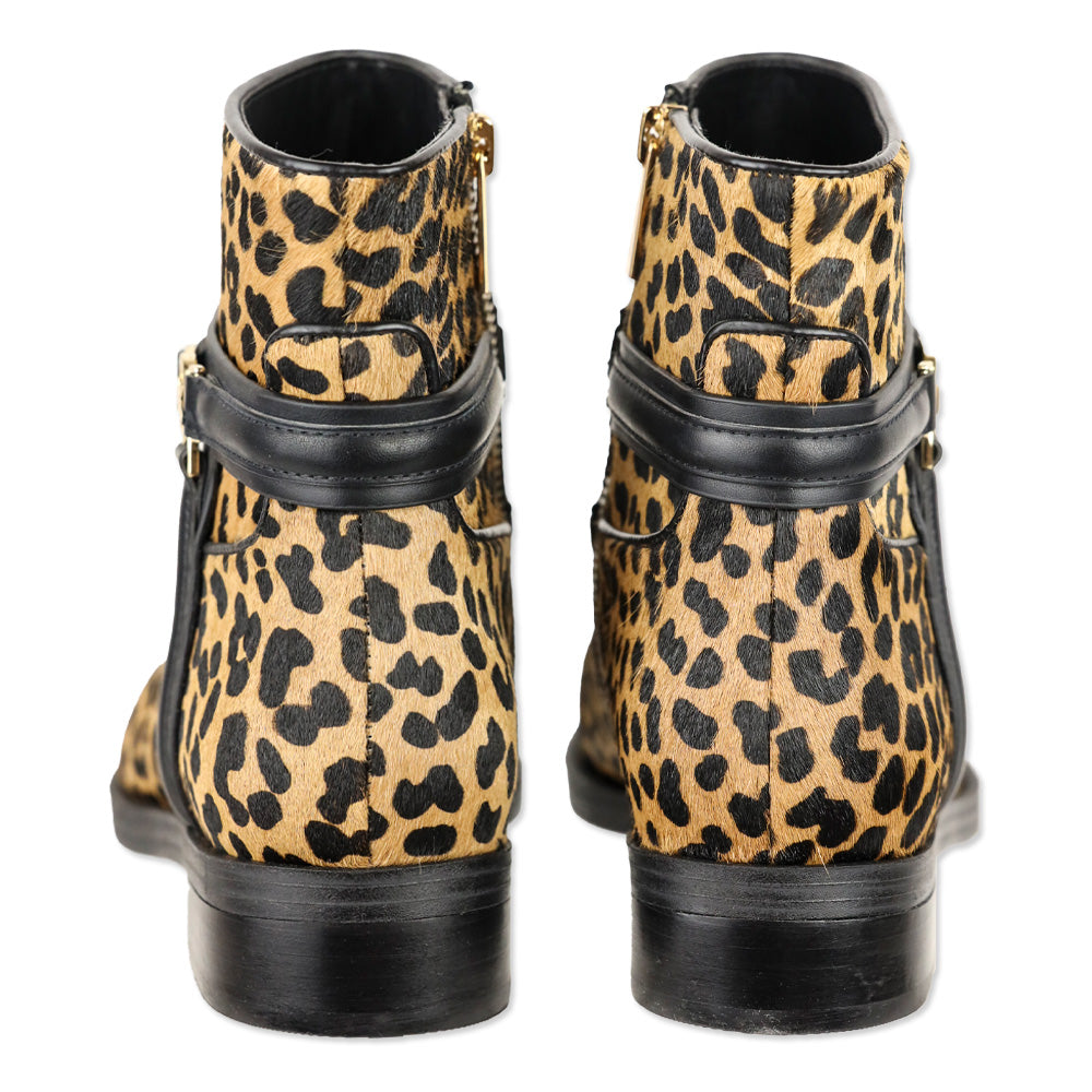 Michael Kors Mindy Cheetah Print Calf Hair Boot