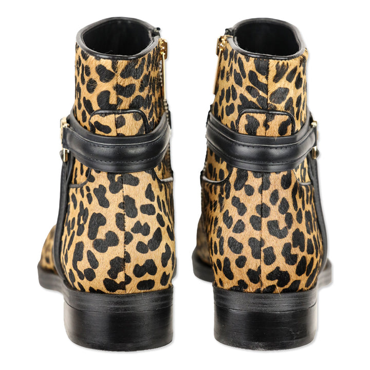 Michael Kors Mindy Cheetah Print Calf Hair Boot