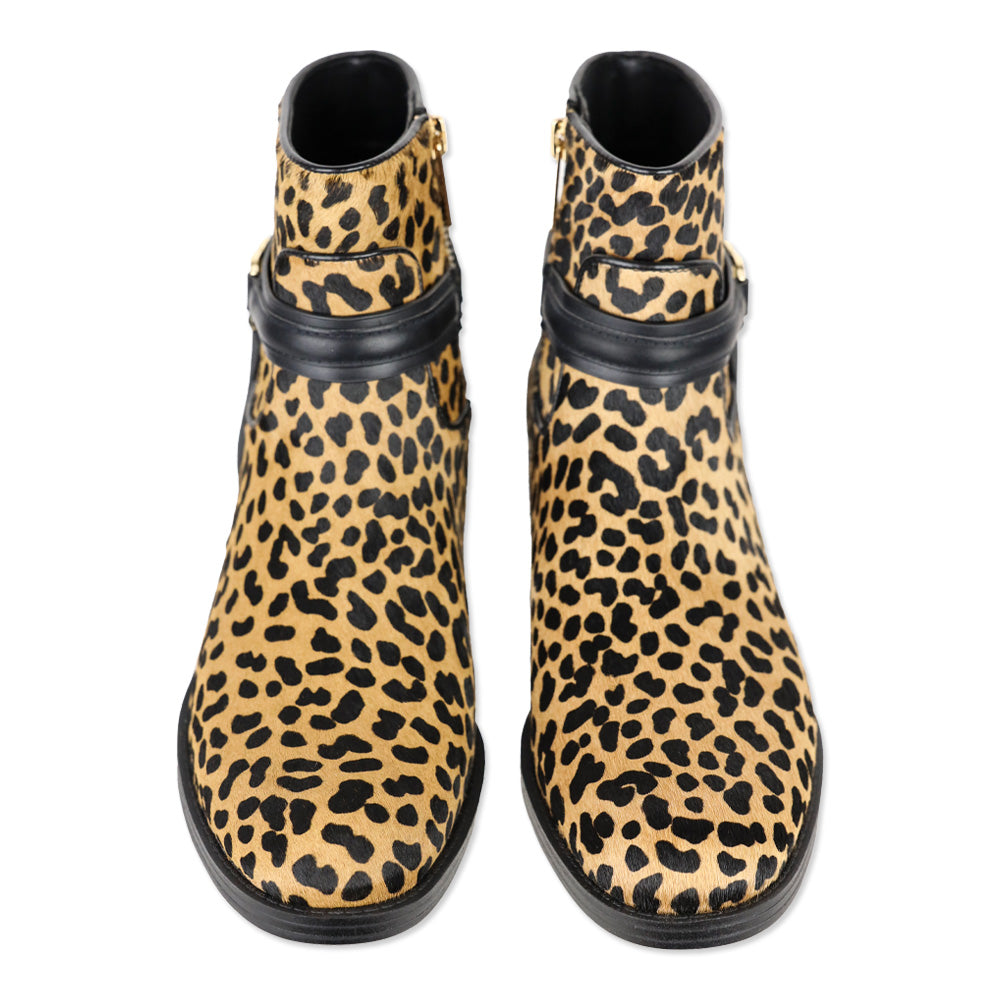 Michael Kors Mindy Cheetah Print Calf Hair Boot