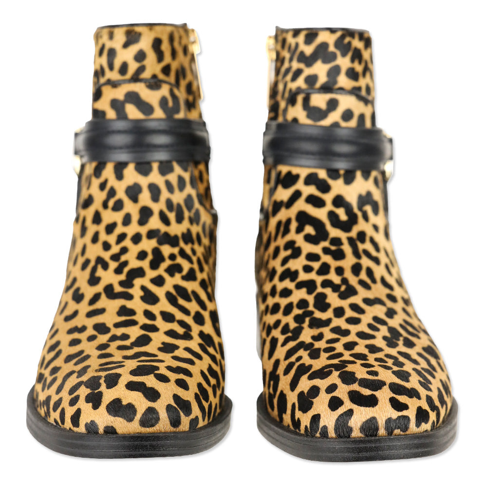 Michael Kors Mindy Cheetah Print Calf Hair Boot