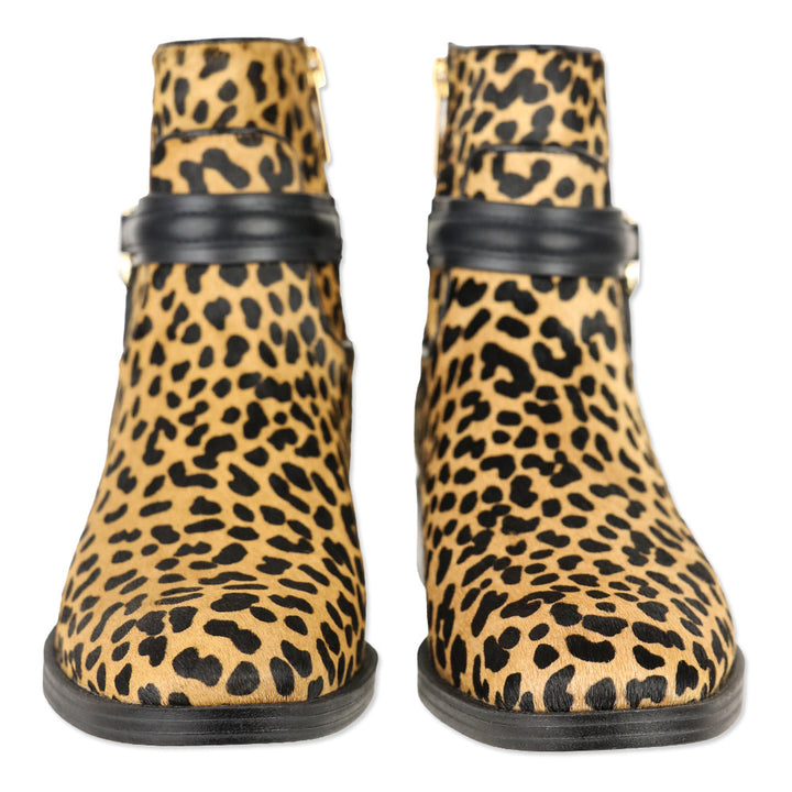 Michael Kors Mindy Cheetah Print Calf Hair Boot