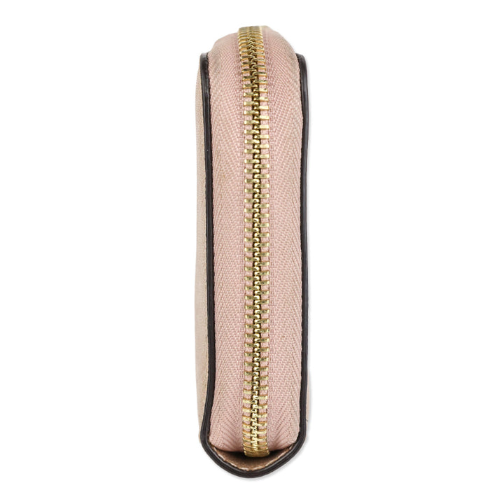 Michael Kors Rose Gold Large Saffiano Leather Smartphone Wristlet