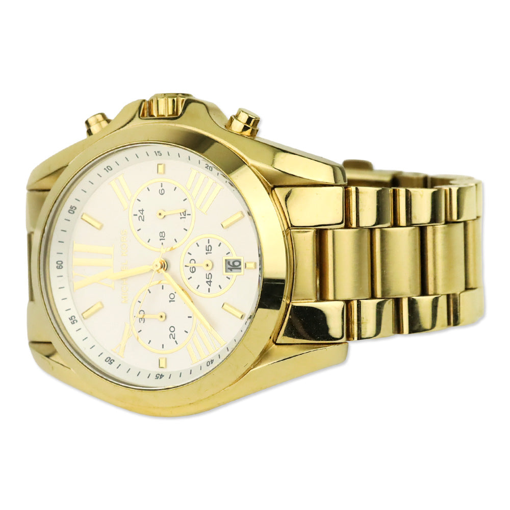 Micheal Kors Bradshaw Chronograph Gold-Tone Watch