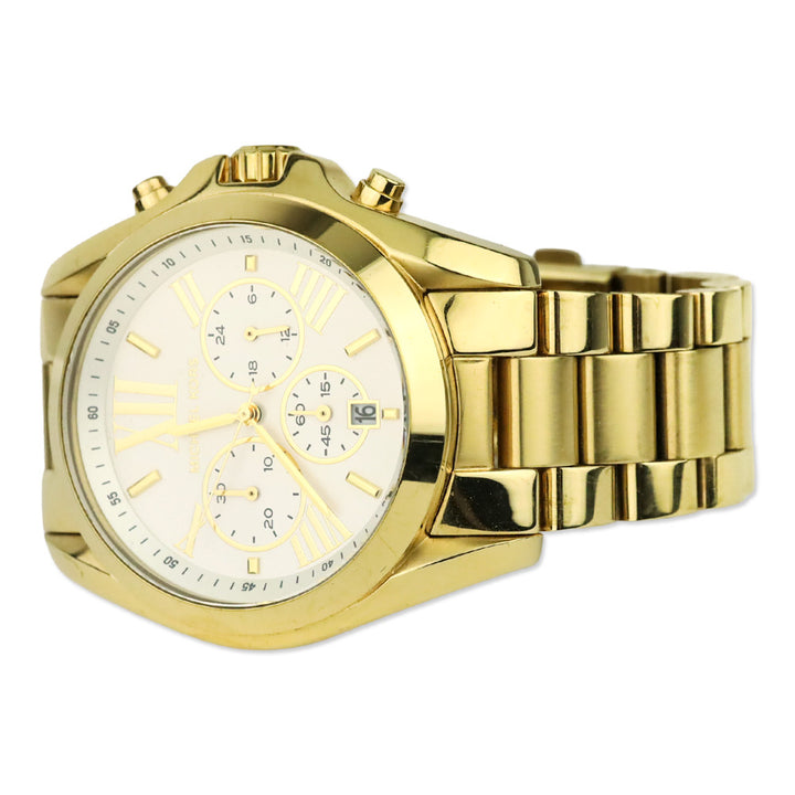 Micheal Kors Bradshaw Chronograph Gold-Tone Watch