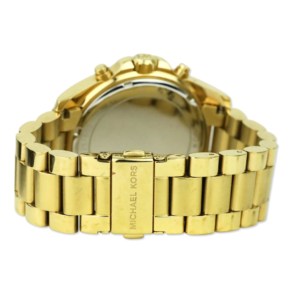 Micheal Kors Bradshaw Chronograph Gold-Tone Watch