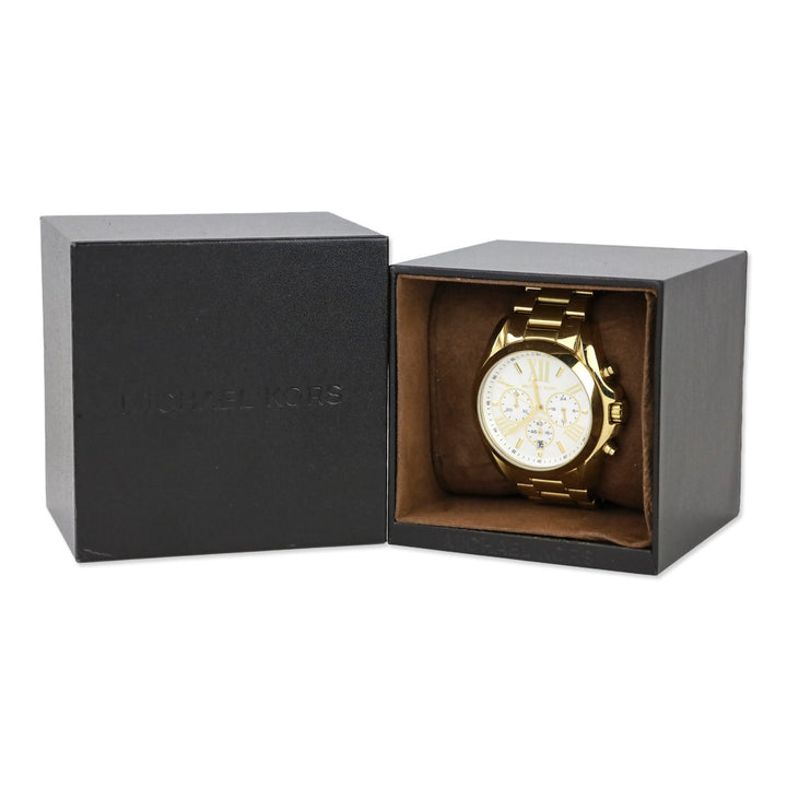 Micheal Kors Bradshaw Chronograph Gold-Tone Watch