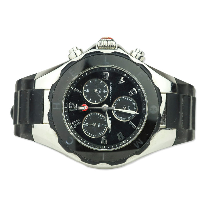 Michele MWW12F000002 Black Jelly Bean Tahitian Watch