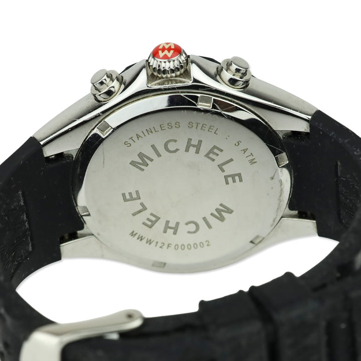 Michele MWW12F000002 Black Jelly Bean Tahitian Watch