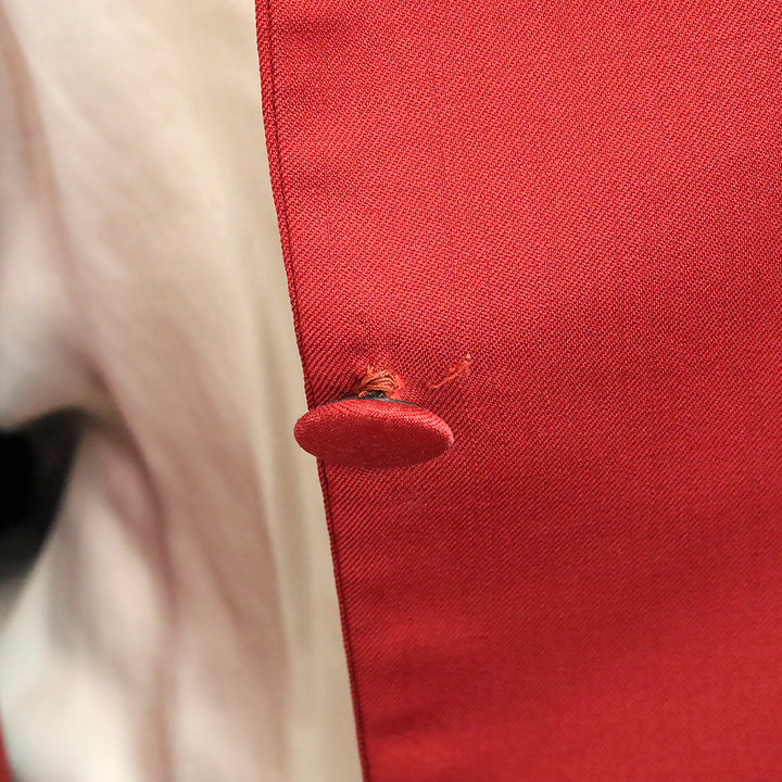 Miguel Adrover SS 2001 Red Wool Single Button Blazer