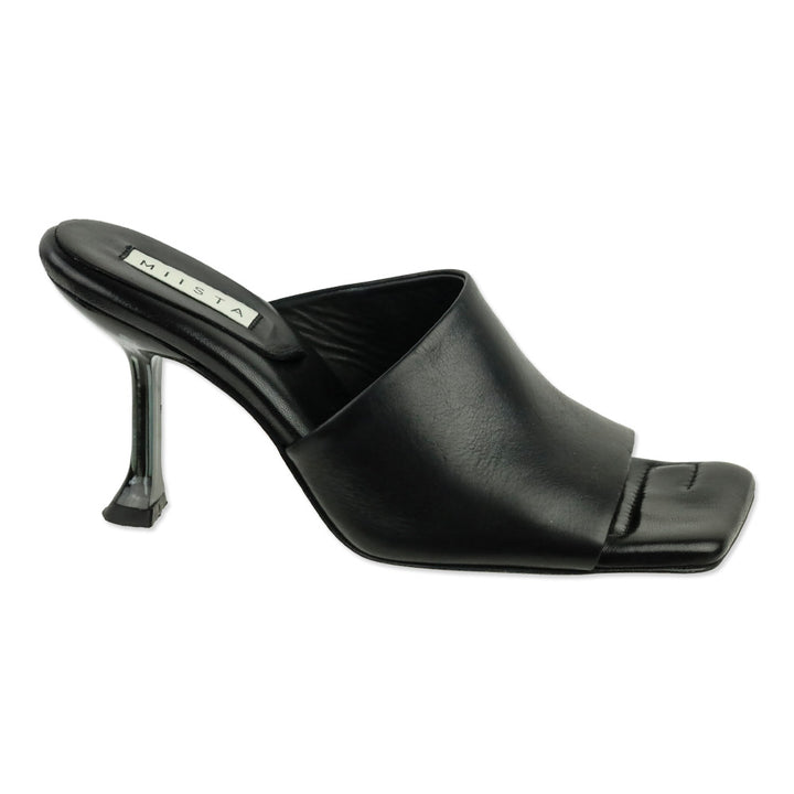 Miista Black Miri Mule Sandals