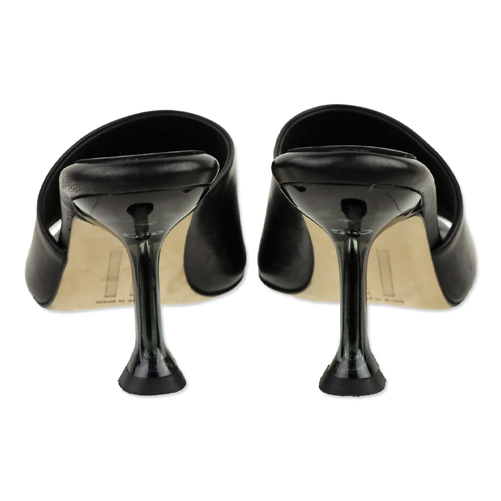 Miista Black Miri Mule Sandals