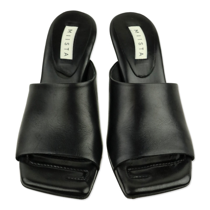 Miista Black Miri Mule Sandals