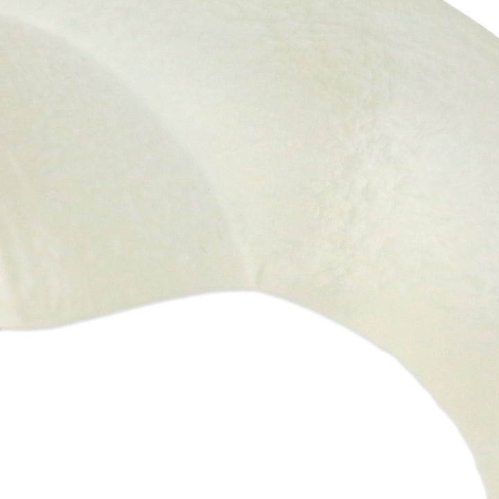 Mikal Jon Bayanihan Modernist Twisted Frosted Lucite Cuff