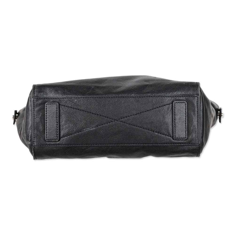 Milly Black Leather Tote