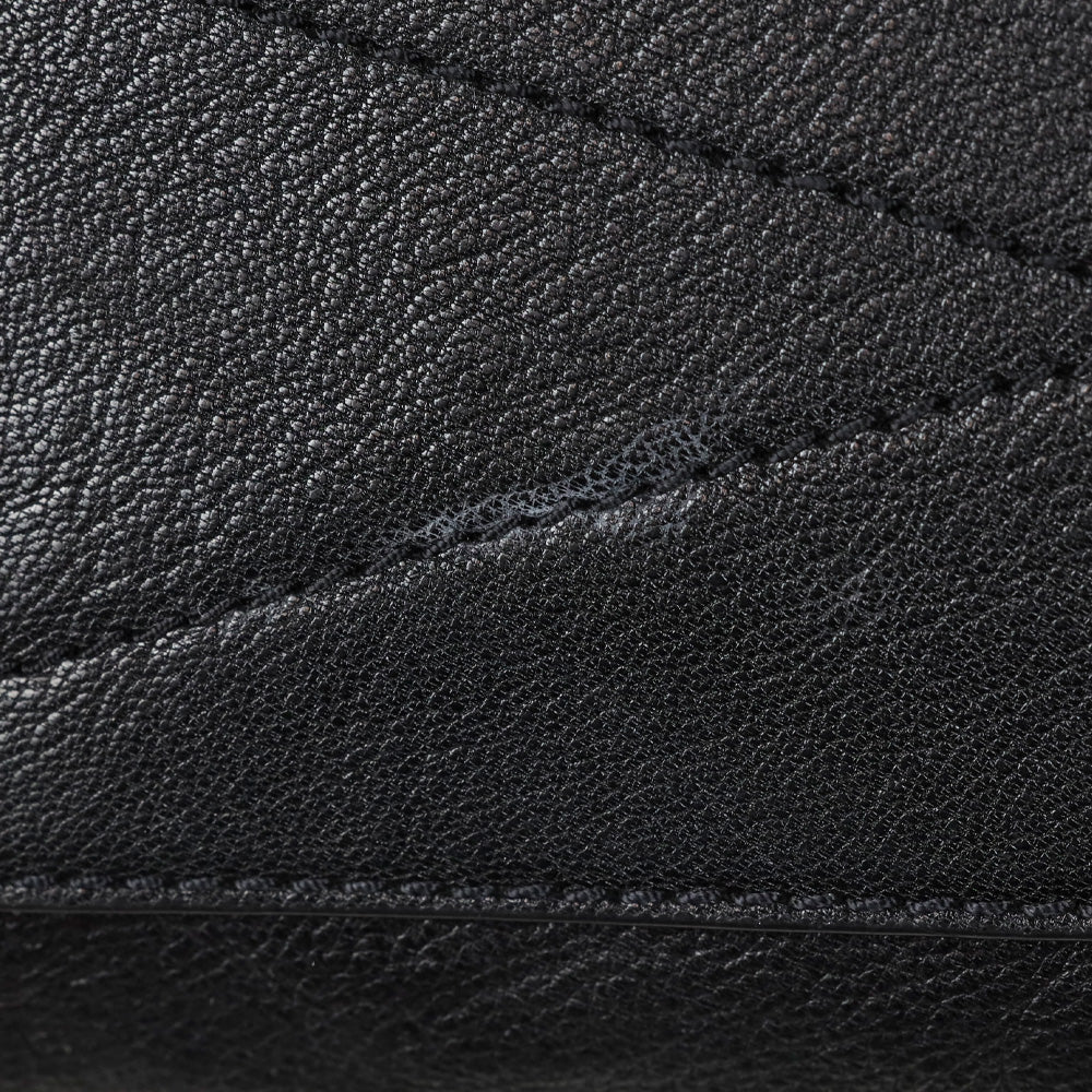 Milly Black Leather Tote
