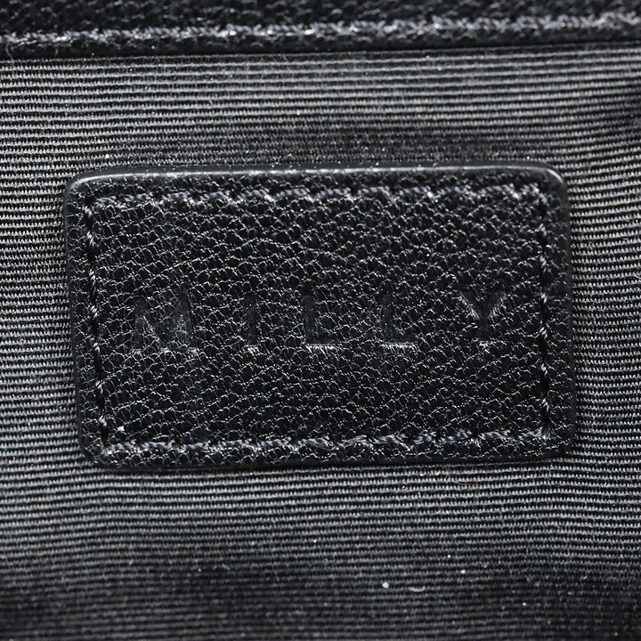 Milly Black Leather Tote