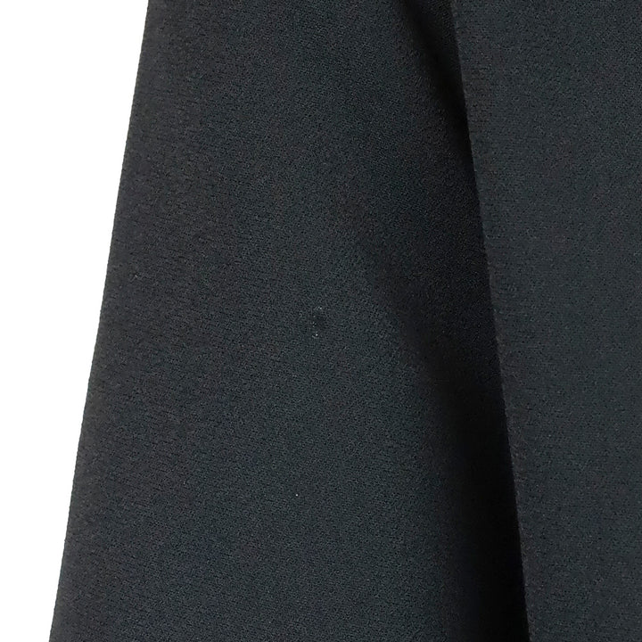 Milly Rayna Black Embellished Crepe Mock Turtleneck Top