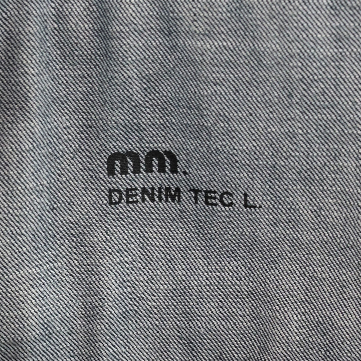 Miu Miu Dark Denim Button-Up Jacket