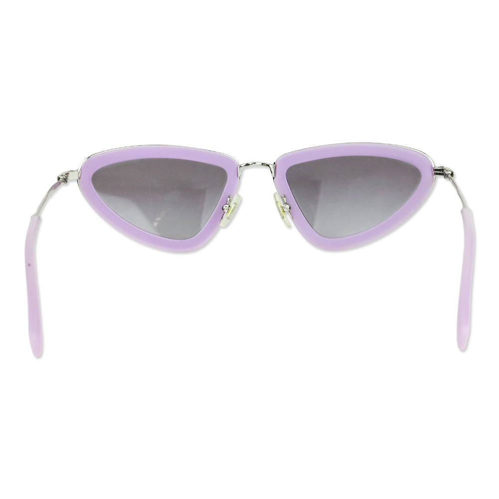 Miu Miu Purple 53mm Irregular Sunglasses