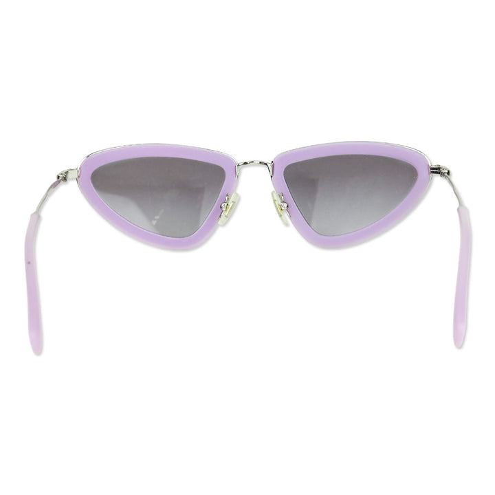 Miu Miu Purple 53mm Irregular Sunglasses