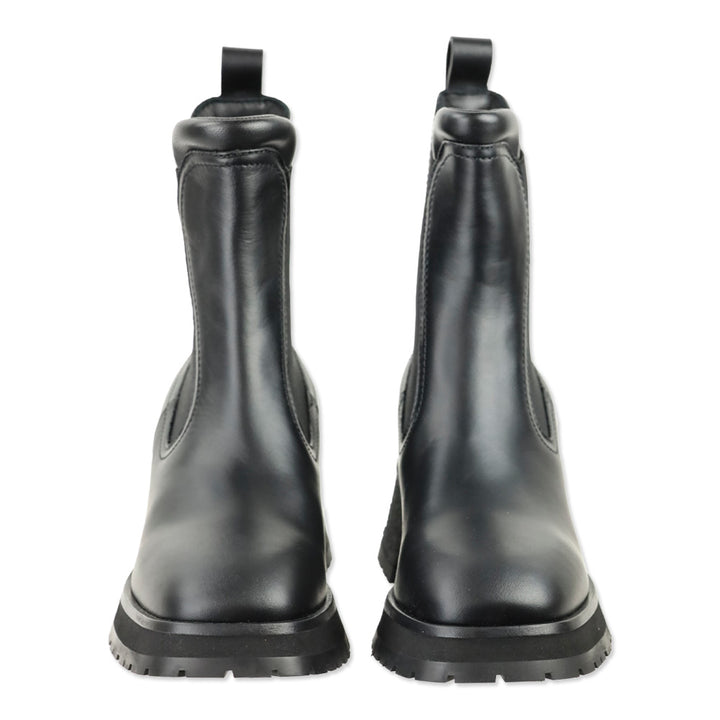Moncler Black Gigi Platform Chelsea Boot