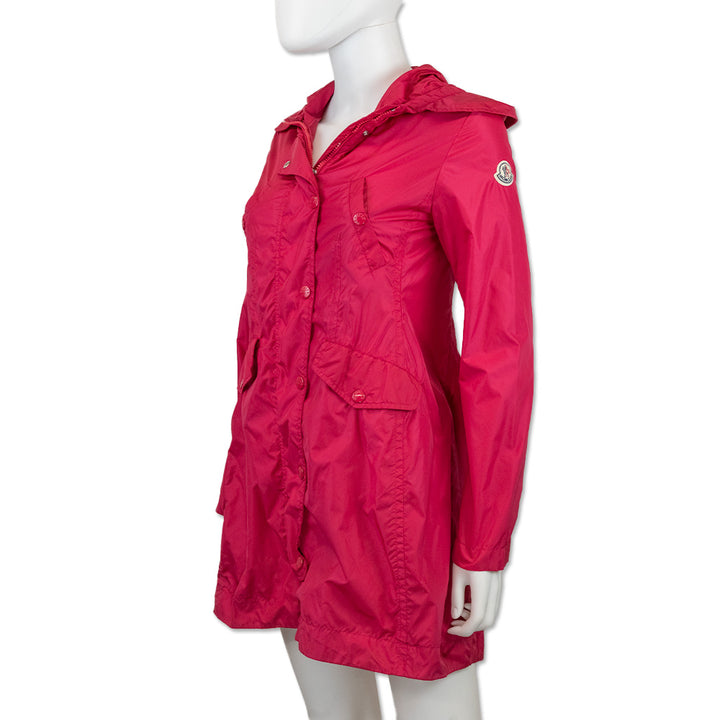 Moncler Hot Pink Raincoat