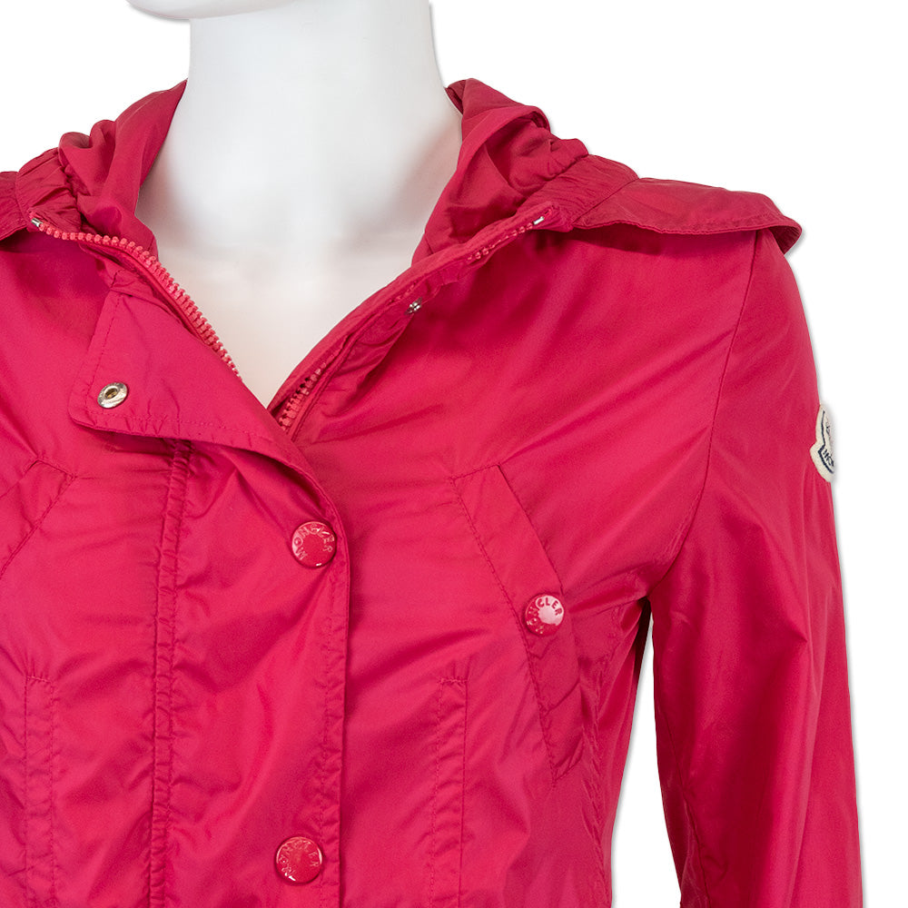 Moncler Hot Pink Raincoat