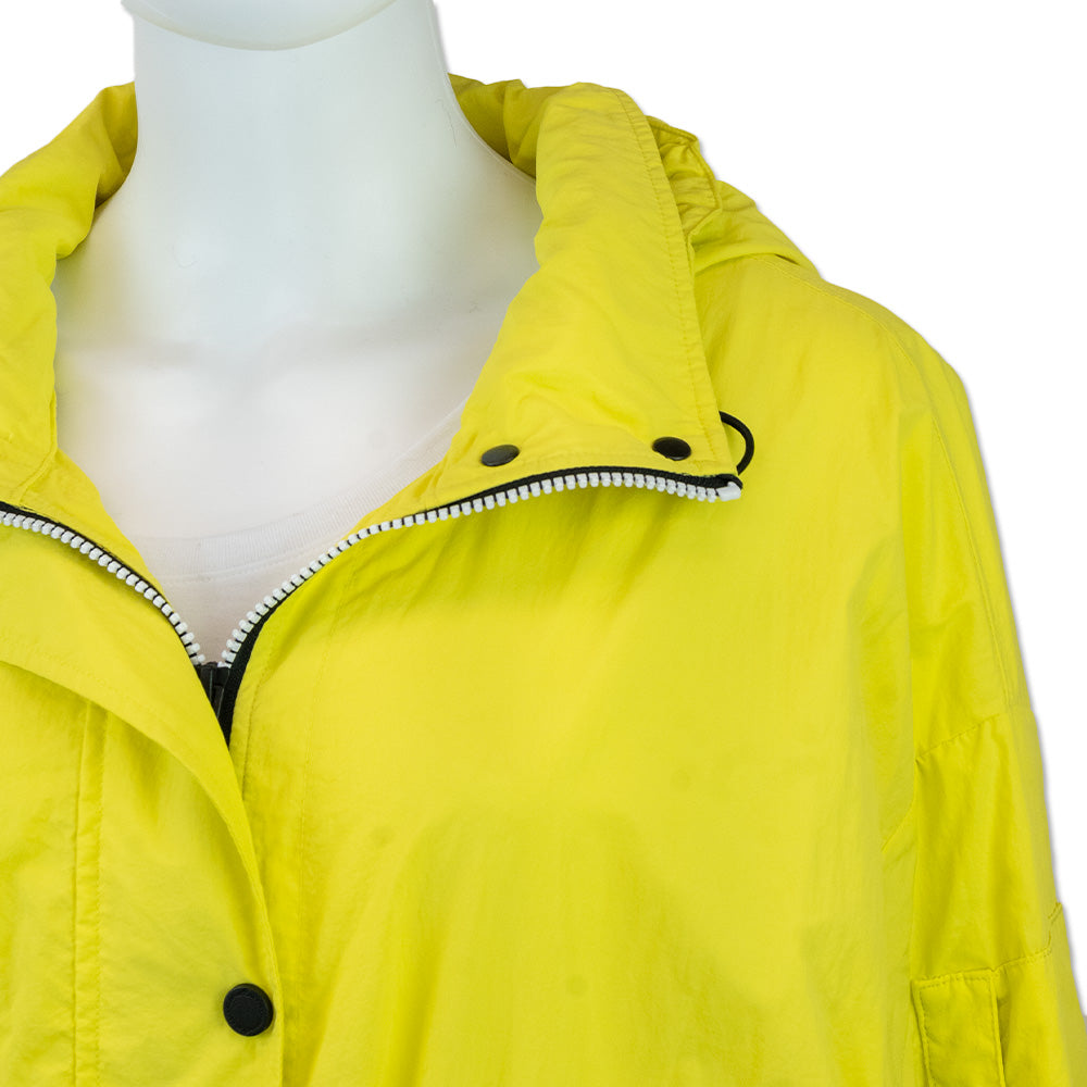 Moose Knuckles Neon Yellow Trench Coat