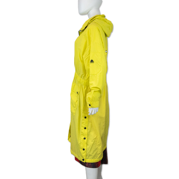 Moose Knuckles Neon Yellow Trench Coat