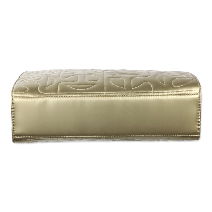 Moose Knuckles x Telfar 2022 Gold MK Quilted Medium Shopper Tote