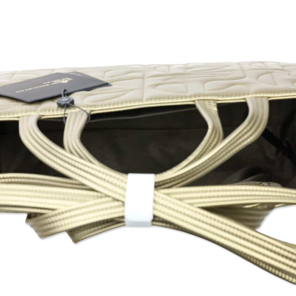 Moose Knuckles x Telfar 2022 Gold MK Quilted Medium Shopper Tote