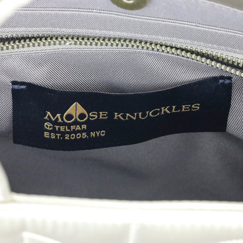 Moose Knuckles x Telfar 2022 Gold MK Quilted Medium Shopper Tote