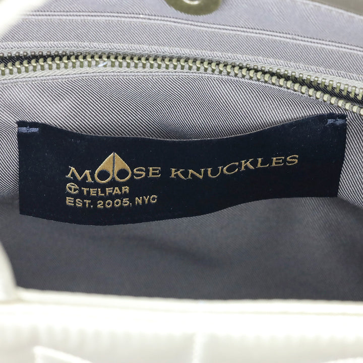 Moose Knuckles x Telfar 2022 Gold MK Quilted Medium Shopper Tote