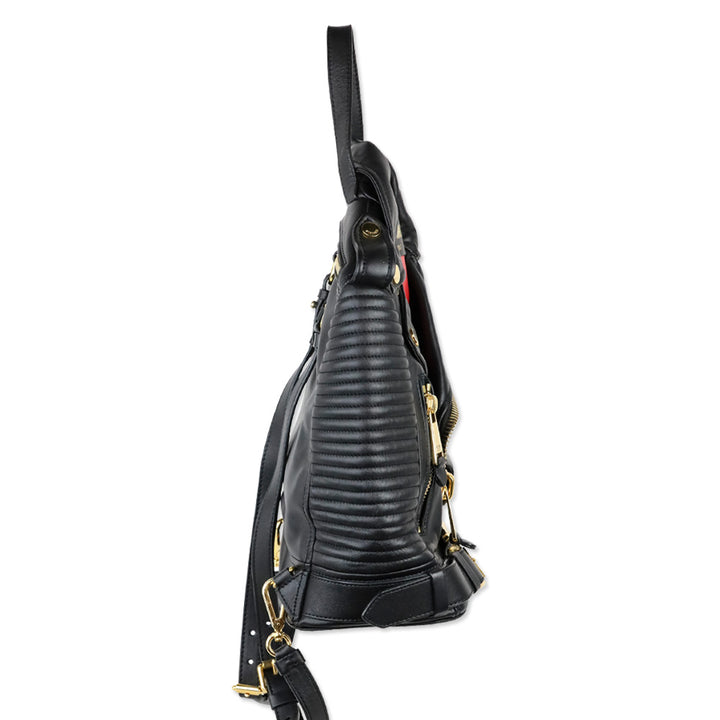 Moschino Biker Jacket Backpack