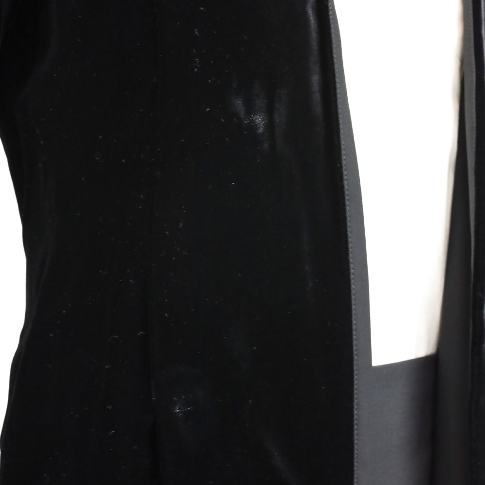 Moschino Couture! Which Witch? Black Velvet Cardigan