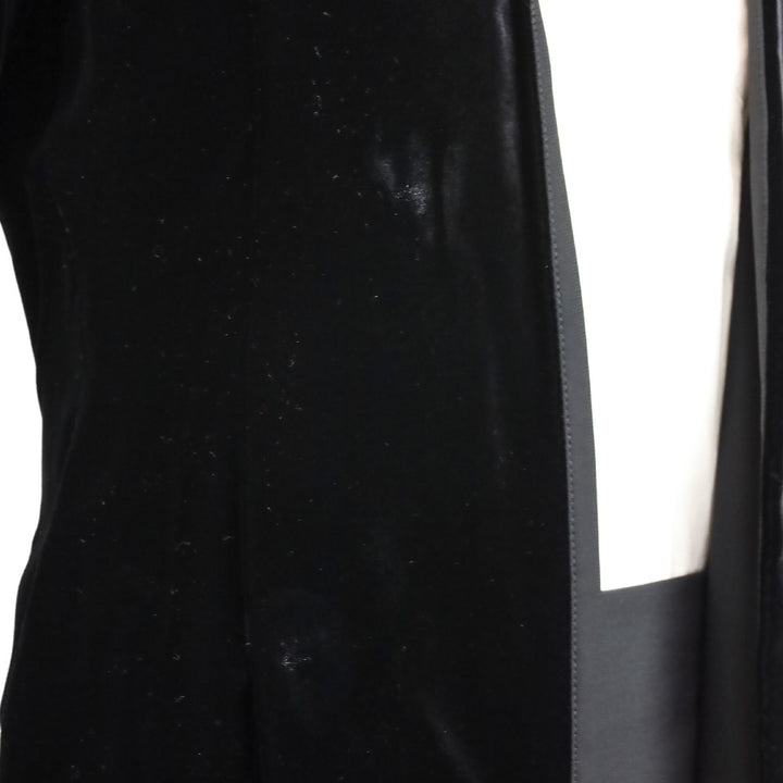Moschino Couture! Which Witch? Black Velvet Cardigan