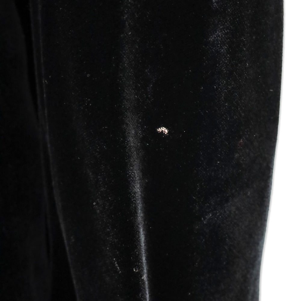 Moschino Couture! Which Witch? Black Velvet Cardigan