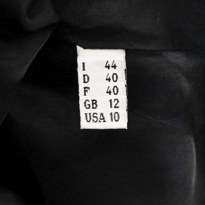 Moschino Couture! Which Witch? Black Velvet Cardigan