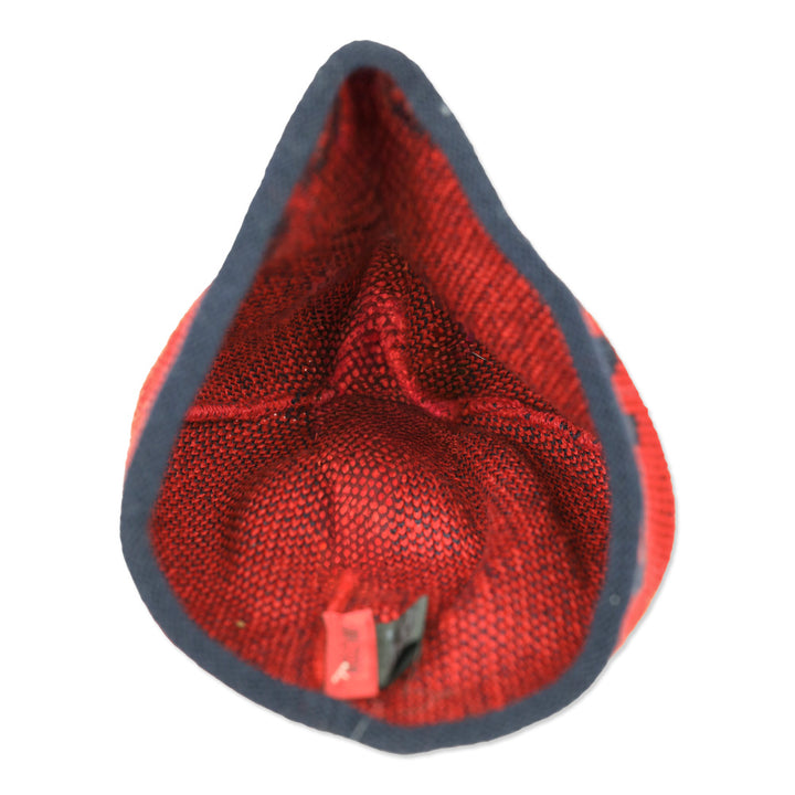 Moschino Red Knit Beanie Cap