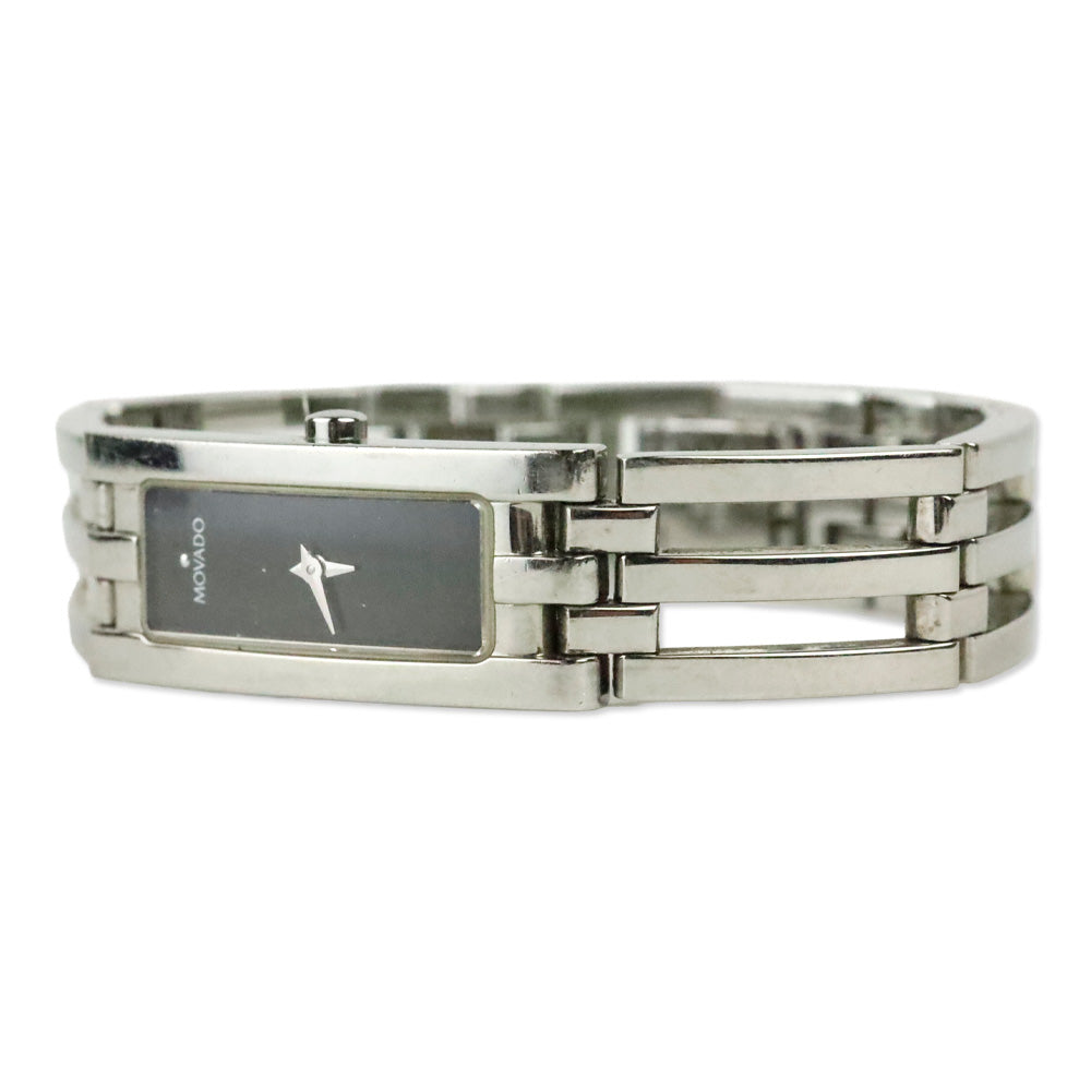 Movado Stainless Steel Esperanza Baguette Watch