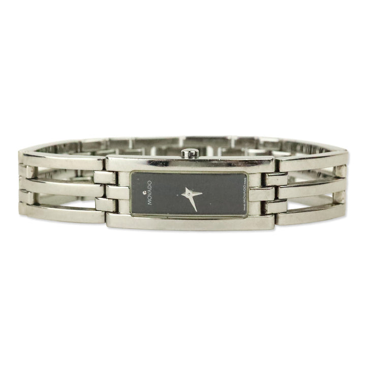 Movado Stainless Steel Esperanza Baguette Watch