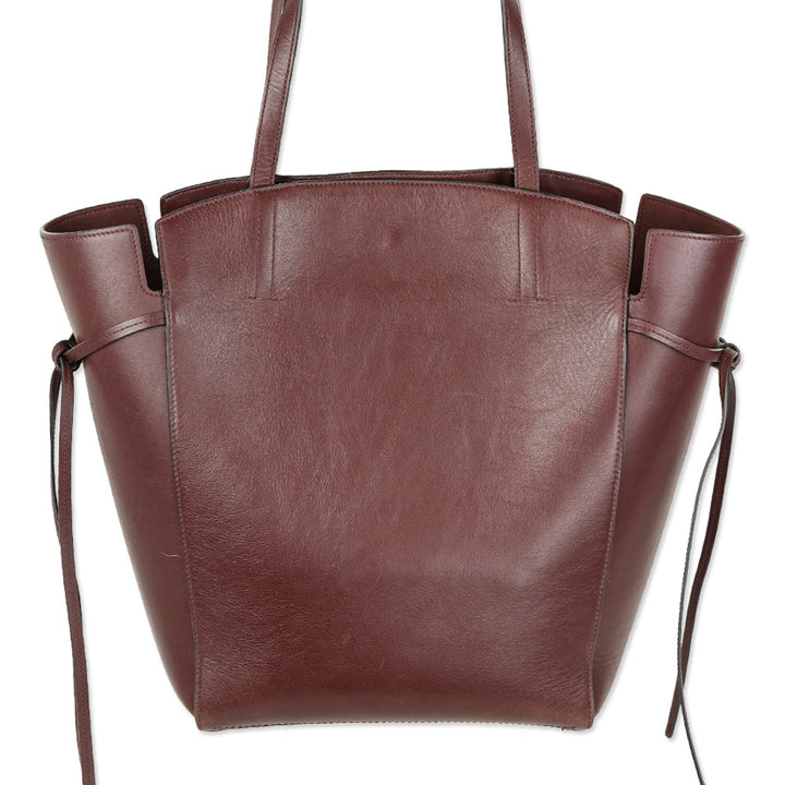 Mulberry Black Cherry Refined Flat Calf Leather Clovelly Tote